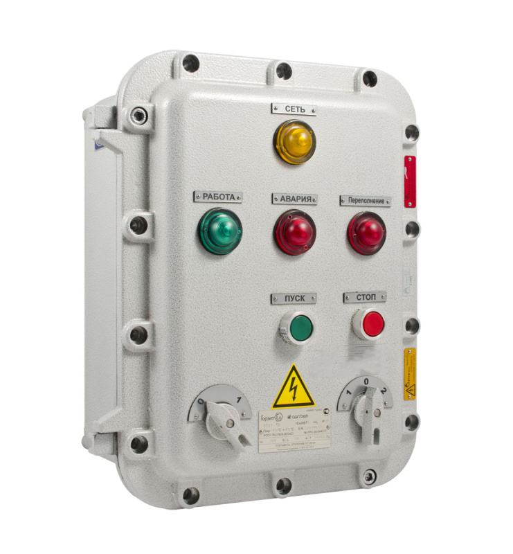 Шкафы управления взрывозащищенные